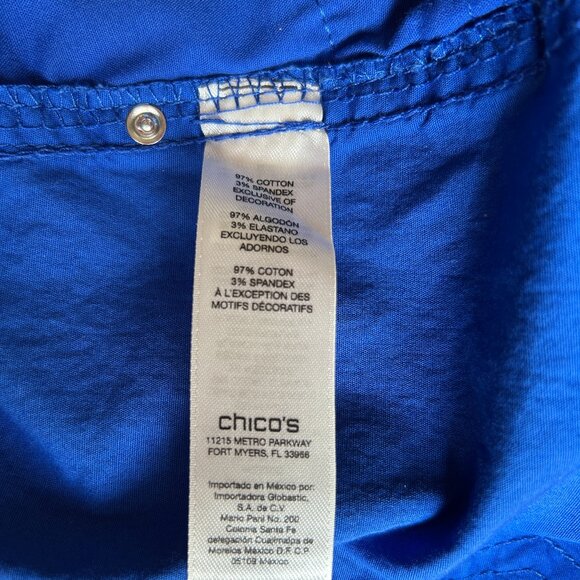 Chico's Plus Size Crop Pants - Picture 8 of 10